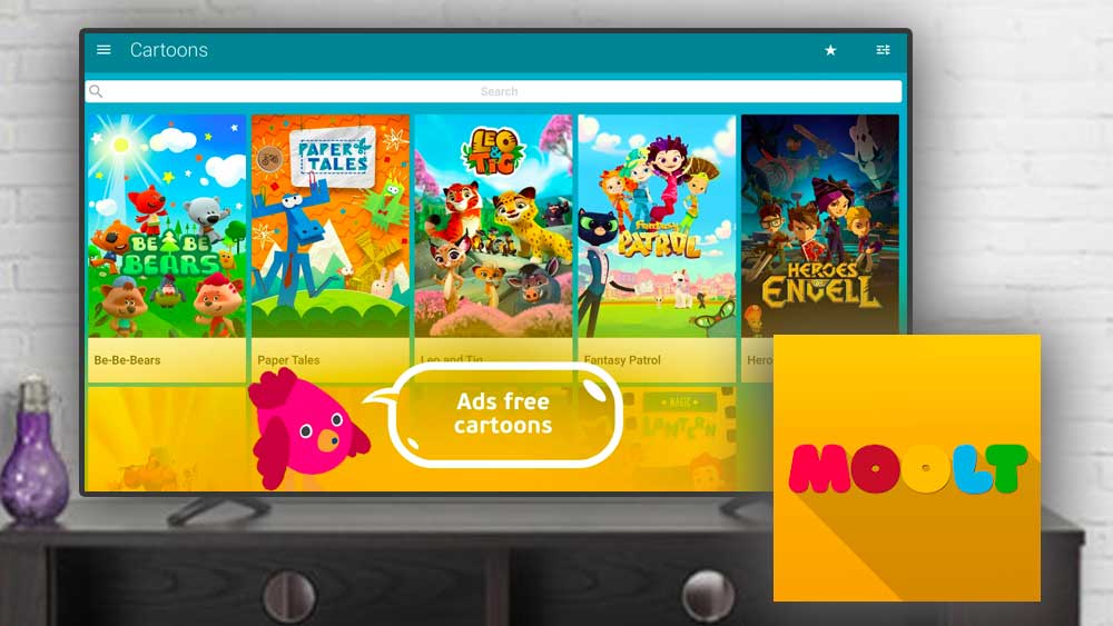 Moolt Kids Videos TV app